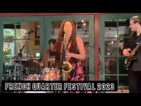 Maude Caillat Quartet - New Orleans French Quarter Festival 2023