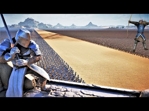500,000 Crusader Knights VS 1 MILLION Archers - Ultimate Epic Battle Simulator 2 | UEBS 2