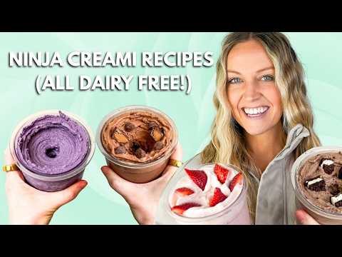 DAIRY FREE Ninja Creami Ice Cream Recipes π¨