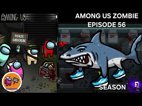 AMONG US ZOMBIE EPISODE 56 SEASON 3 (ITALIAN BRAINROT 5 TRALALERO TRALALA) || AMONG US