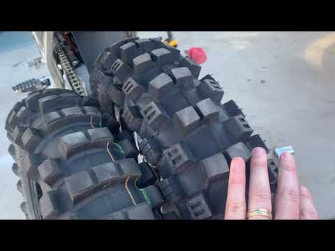 Tusk T-45 EMEX Tire Dirt Bike Tire Review (Good)