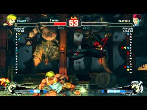 SSF4 Endless Battle: GaRrZeTT (Ken) vs PSHustla (C. Viper) - Match 1
