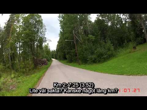 Stripastafetten 2013 - 6 km (Löparperspektiv, lång)
