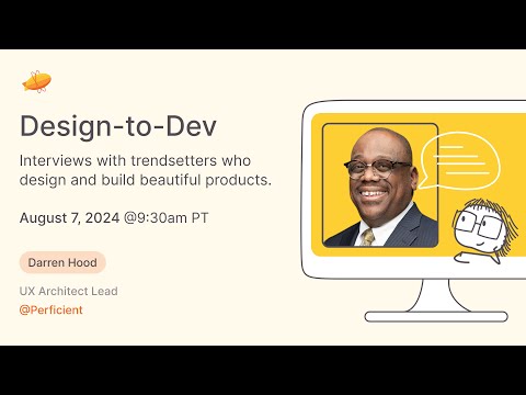 Design-to-Dev: An Interview w/Darren Hood, UX Architect ... - YouTube