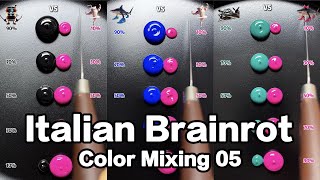 Italian Brainrot Color Mixing Collection 05