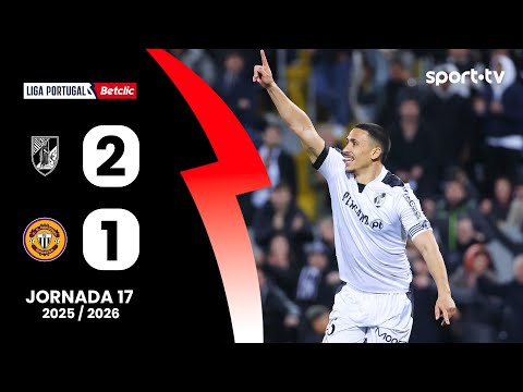 Resumo: Vitória SC 2-1 Nacional - Liga Portugal Betclic | sport tv