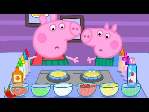 Making Fancy Pancakes! 🥞 | Peppa Pig Tales Full Episodes