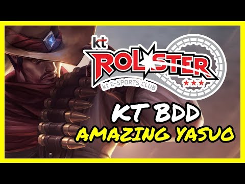 KT BDD AMAZING YASUO | KT FAN CHANNEL | YASUO VS ZOE | CHALLENGER KOREA | LEAGUE OF LEGENDS