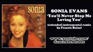 SONIA EVANS - You&#39;ll Never Stop Me Loving You (extended instrumental version by Francis Buiza)