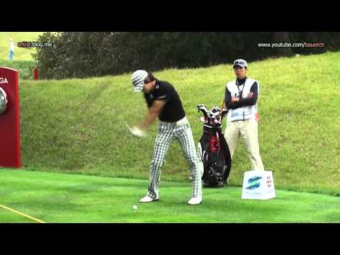 [HD SLOW] Kim Dae Hyun - 2011, Driver Golf Swing, tee shot(3)