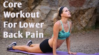 10 Minute Core Workout for Lower Back Pain--Strengthen & Sculpt Your Core Without Pain