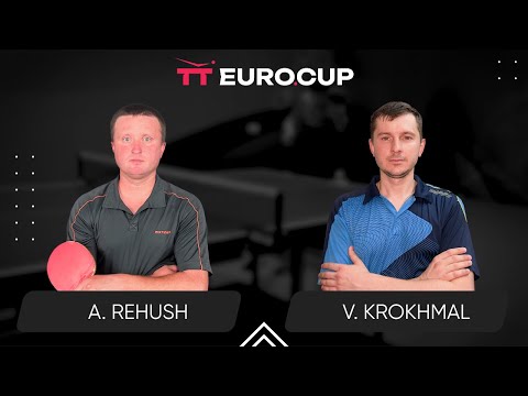 18:00 Andrii Rehush - Vitalii Krokhmal 25.04.2024 TT Euro.Cup Ukraine Master. TABLE 3
