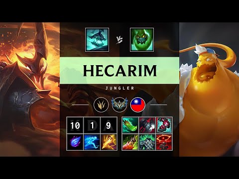Hecarim Jungle vs Zac - TW Challenger Patch 25.18