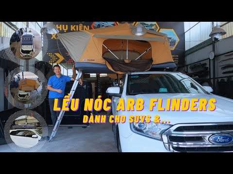 Lều nóc ARB Flinders trên xe Ford Everest