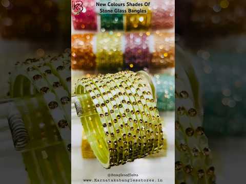 Colourful Glass Bangles