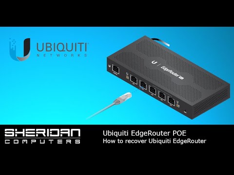 How to factory restore and recovery of a Ubiquiti EdgeRouter