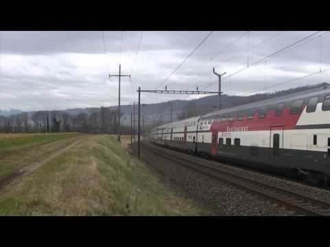 Trafic ferroviaire à Allaman