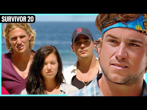 Rupert Breaks Toe In Wild Challenge | Survivor: Heroes vs. Villains