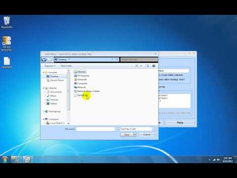 MS SQL Server Import Multiple Text Files Software