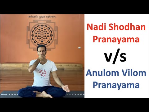 The difference between Nadi Shodhana and Anulom Vilom Pranayama
