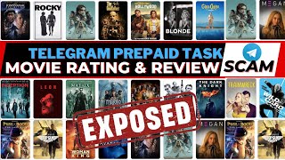 Movie Review & Ratings Scam | Telegram Prepaid Task Fraud | मूवी Critic बनकर पैसे बनाओ