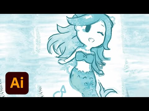 Live Illustration with Sara Stewart - 1 of 3 | Adobe Creative Cloud