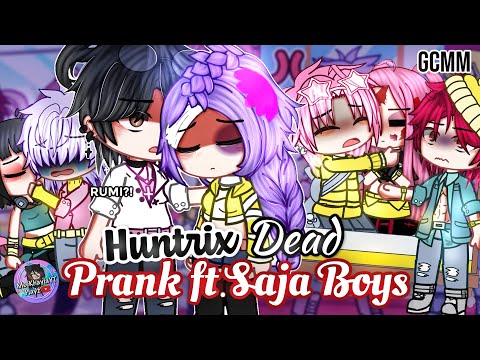 HUNTRIX Dead Prank ft. SAJA Boys | KPOP Demon Hunters | GLMM / GCMM | Gacha Club Mini Movie