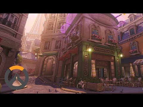 Overwatch Paris. out of map.