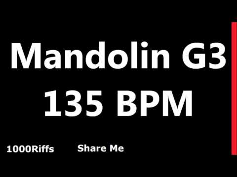 Mandolin Metronome G3 : 135 BPM