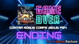 Contra Rogue Corps (2019) Sony Playstation 4 ending PS4 cinematic [Gaming]