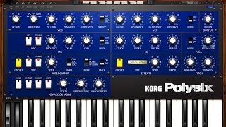 Video thumbnail for Korg iPolysix The BIG Soundtest Demo for the iPad 2016 by The Sound Test Room