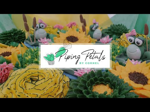 Piping Petals by Cornel - Online tutorials for piping buttercream flowers