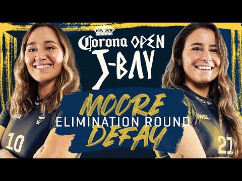 Carissa Moore vs Johanne Defay | Corona Open J-Bay 2023 - Elimination Round Heat Replay