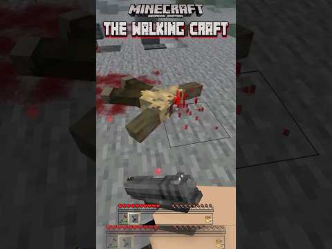 🔥New Zombie Apocalypse Addon pack for MCPE 1.19 - Minecraft Bedrock #shorts