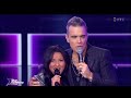 Star Academy finale 2022 - Robbie Williams et Anisha chantent 