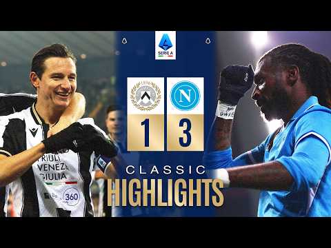 Udinese Calcio Udine 1-3 SS Società Sportiva Napoli Calcio