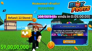 😱 NOVOS CÓDIGOS DE RESET 😱 +40 CÓDIGOS DE 2X XP BELI E RESET NO BLOX FRUITS 2026 - blox fruit codes