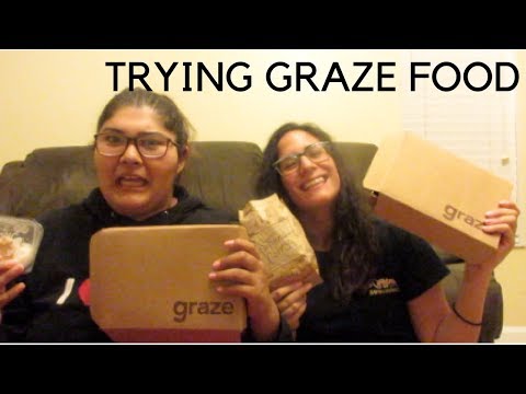 TASTING GRAZE SNACKS WITH NICOLETTE