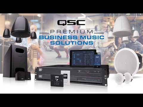 Webinar: Designing Premium Business Music Solutions - QSC MP-M Processor