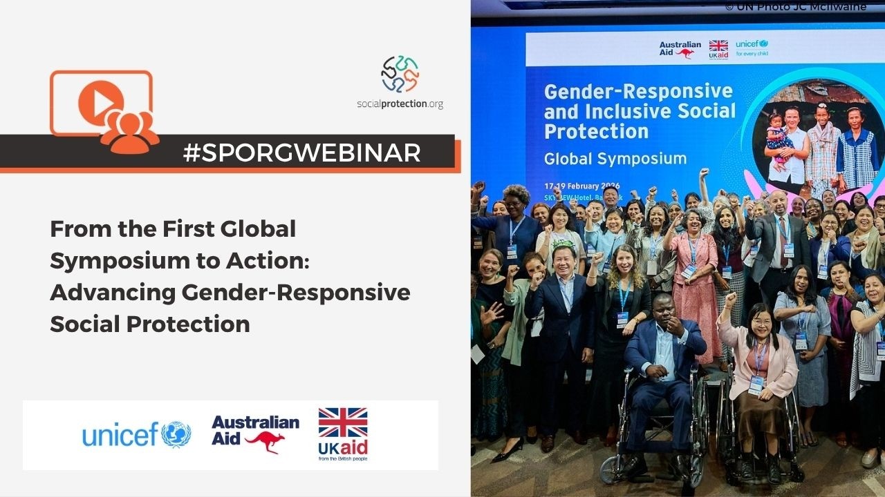 From the First Global Symposium to Action: Advancing Gender-Responsive Social Protection