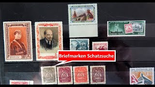 Briefmarken wertvoll? Schatzsuche in Julians Briefmarken - Kiste am 27.07.21