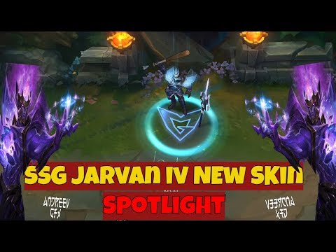 SSG Jarvan iv NEw SKin Spotlight || League of legends Samsung Galaxy SSG Skin (Jarvan IV 2018)