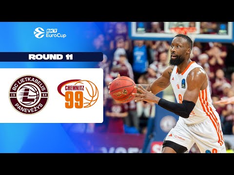Lietkabelis Panevezys - NINERS Chemnitz | Round 11| EuroCup Basketball 2025-26