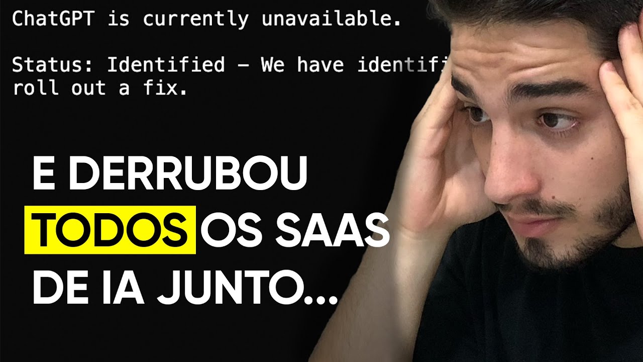 Como a queda do ChatGPT causou um prejuízo MILIONÁRIO para empresas de IA (E como evitar isso)