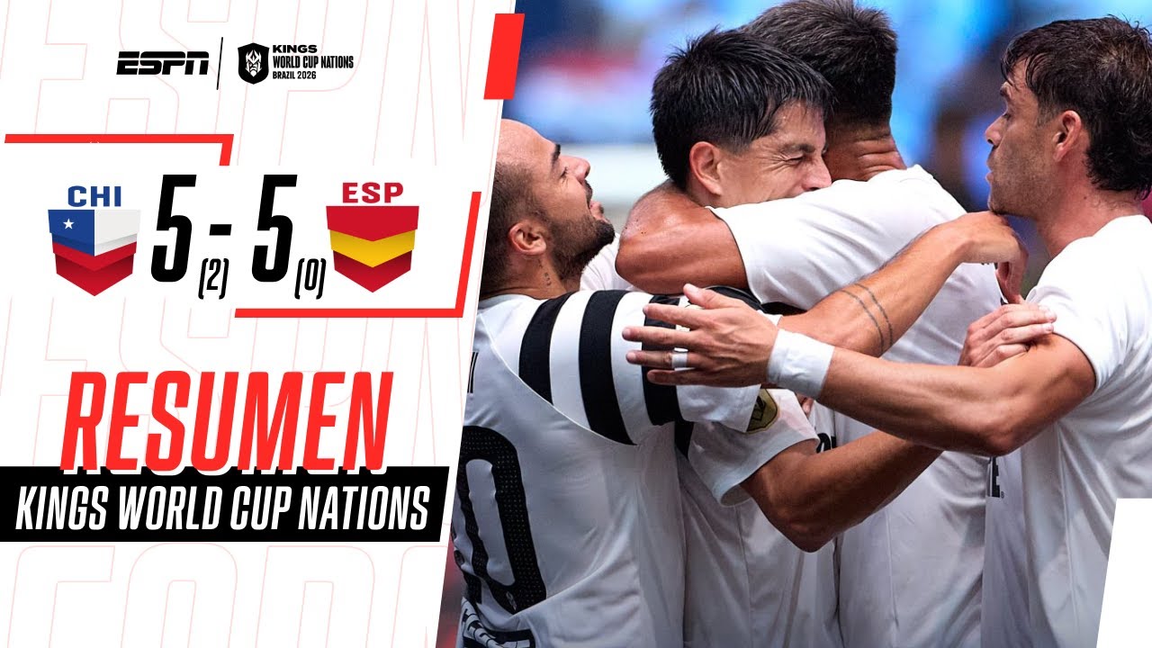 EMOCIONANTE PASAJE DE CHILE A LA FINAL POR SHOOTOUTS ANTE ESPAÑA | Chile 5-5 España | RESUMEN