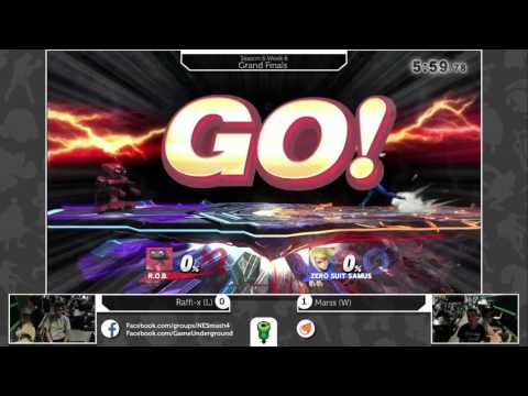 S4@GU 8-9 (Grand Finals): Marss (ZSS) vs Raffi-X (ROB)