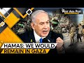 Israel Hamas War Israel Says No Future Role For Hamas In Gaza WION