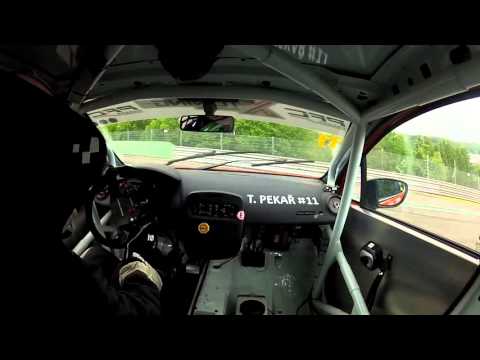 Tomáš Pekař - Clio Cup - Eau Rouge Spin - Spa Francorchamps 2015