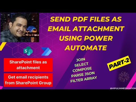 Send PDFs via Email with Power Automate & SharePoint Users Send PDFs via Email with Power Automate & SharePoint Users