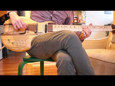 Hans Reichel Pick-Behind-The-Bridge Guitar Demo